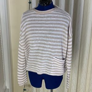 Eileen Fischer boxy linen top